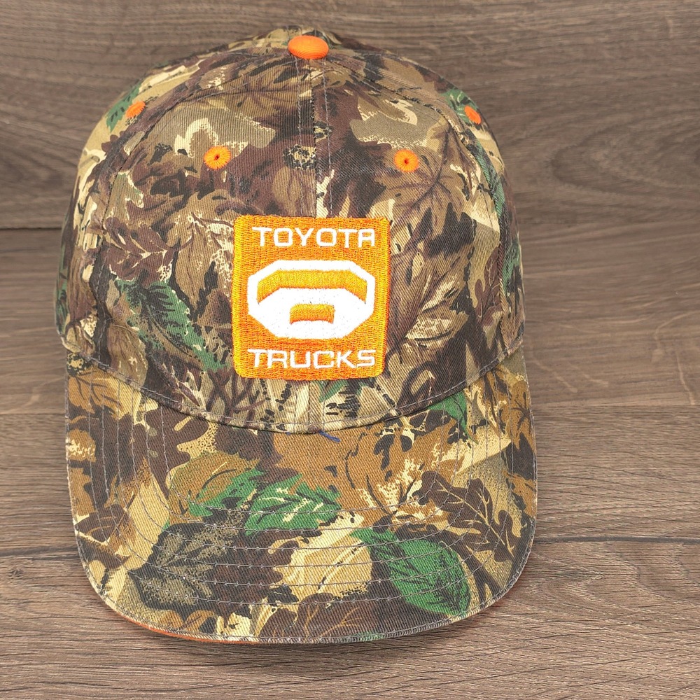 Toyota Trucks Hat Cap Strap Back Camo Mens Tundra Racing Promotional Camouflage